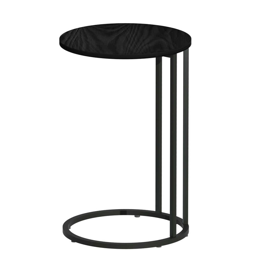 Artiss Emma Coffee Table Side Table Laptop Desk Bedside Sofa Wooden Table Metal Frame