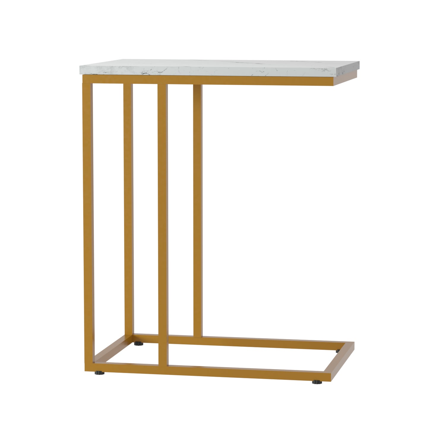 Artiss Martha Coffee Table Wooden Marble Top Finish
