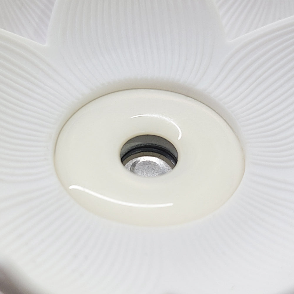 Devanti Aroma Diffuser Ceramic Essential Oils Air Humidifier Lotus