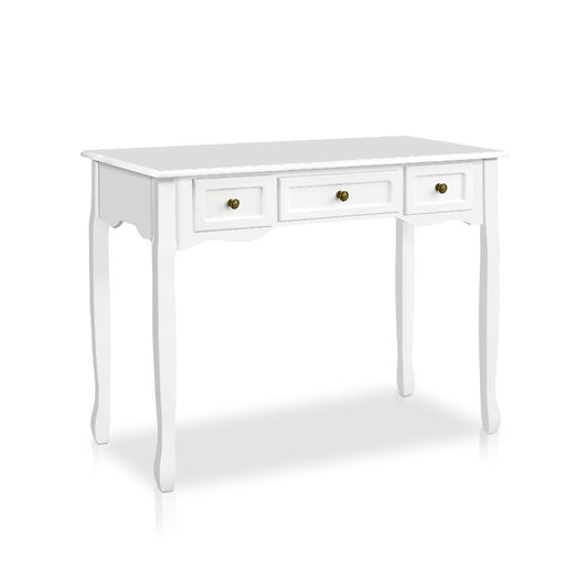 Artiss Hall Console Table Hallway Side Wooden French White