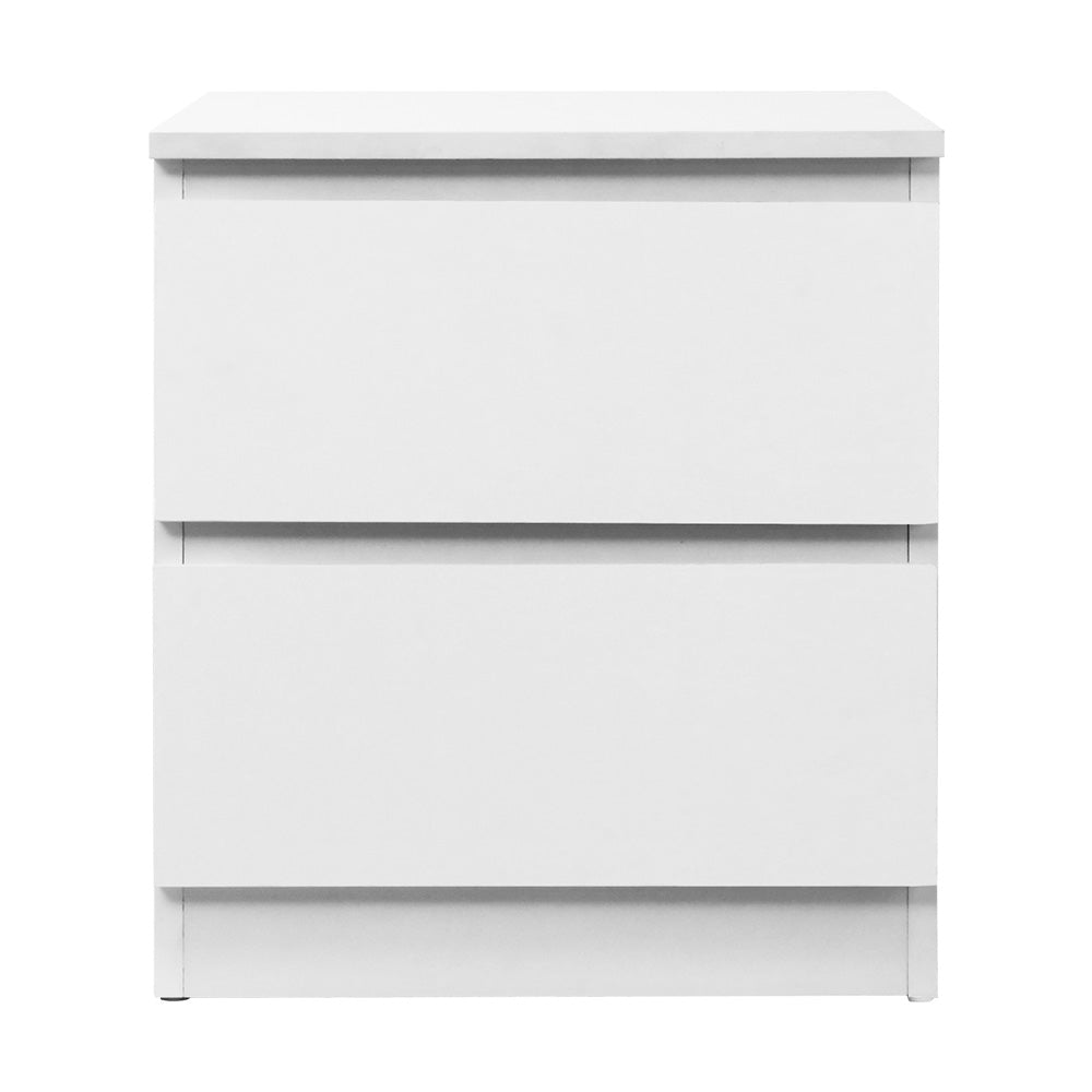 Artiss Pepe Bedside Table Unit White