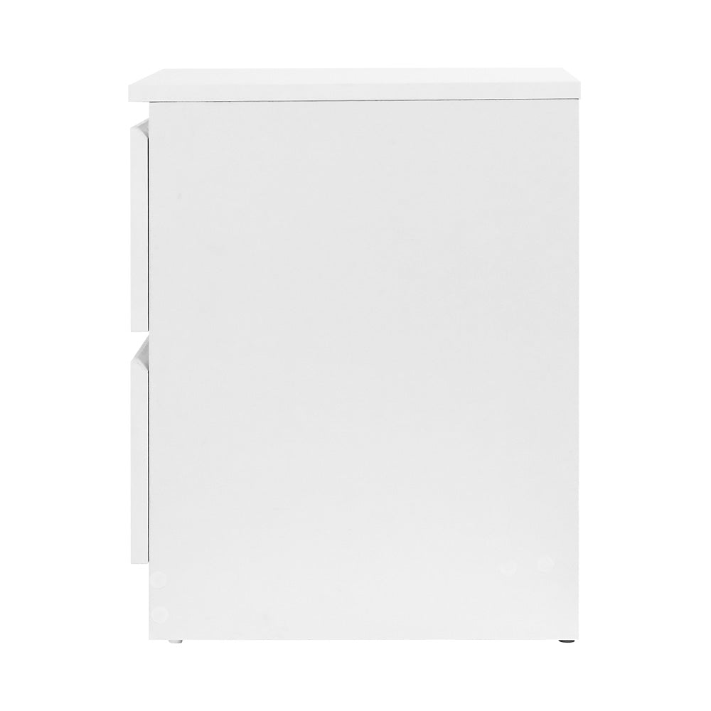 Artiss Pepe Bedside Table Unit White